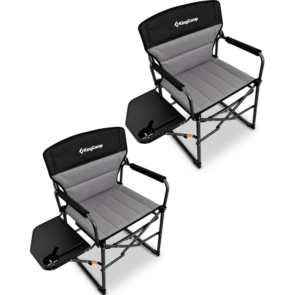 Folding Chair - Duże, wygodne krzesło kempingowe dla dużych
