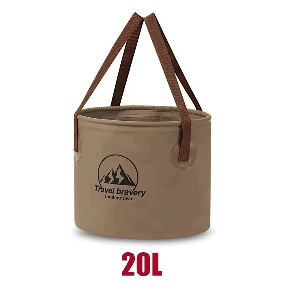 Outdoor Camping Outlet - Składane wiadro samochodowe, wodoodporny składany zlew,