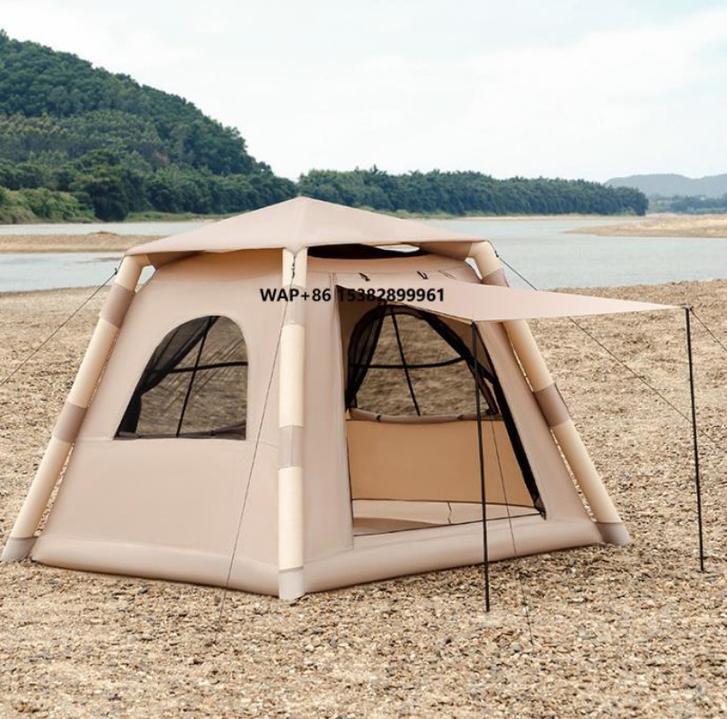 Outdoor Camping Inflatable Tent - Przenośny, dmuchany namiot dachowy z tkaniny