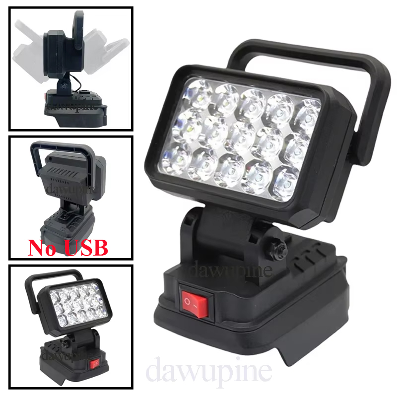 Outdoor Camping Adventure Lamp - Do akumulatora litowo-jonowego Makita 18V BL1830