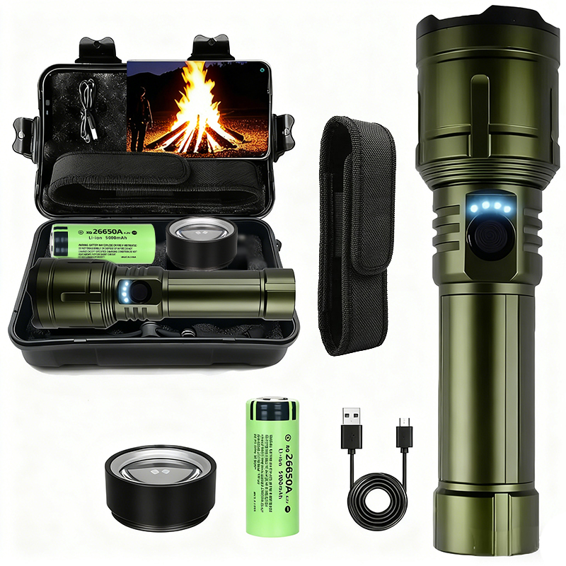 Outdoor Camping Adventure Lamp - Ultra Mocna Latarka Skupiająca Światło, Wodoodporna