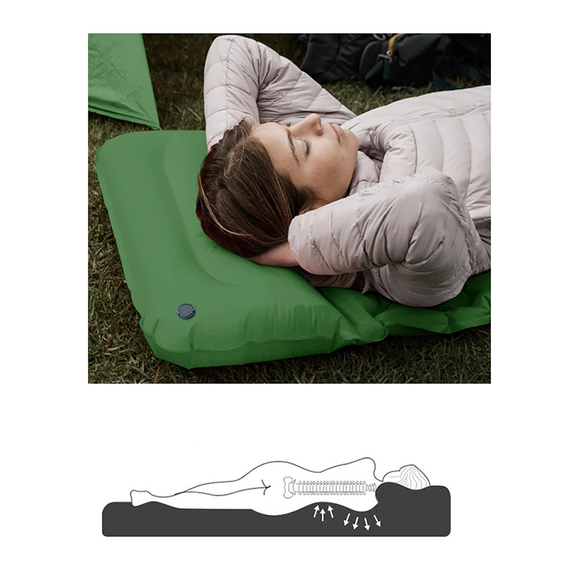 Nadmuchiwana mata kempingowa,  – Outdoor Camping Inflatable Tent recenzja i cena