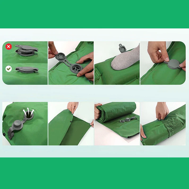 Nadmuchiwana mata kempingowa,  – Outdoor Camping Inflatable Tent recenzja i cena