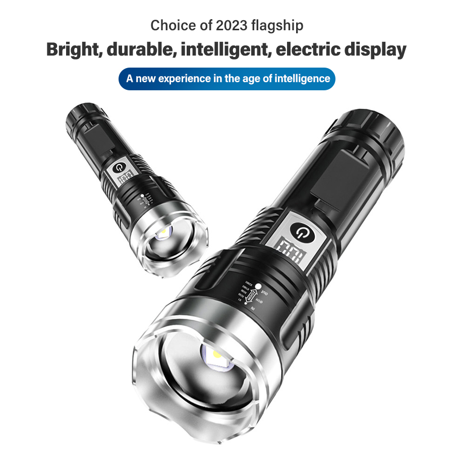 Latarka LED o dużej mocy 20000 – Outdoor Camping Glamping recenzja i cena