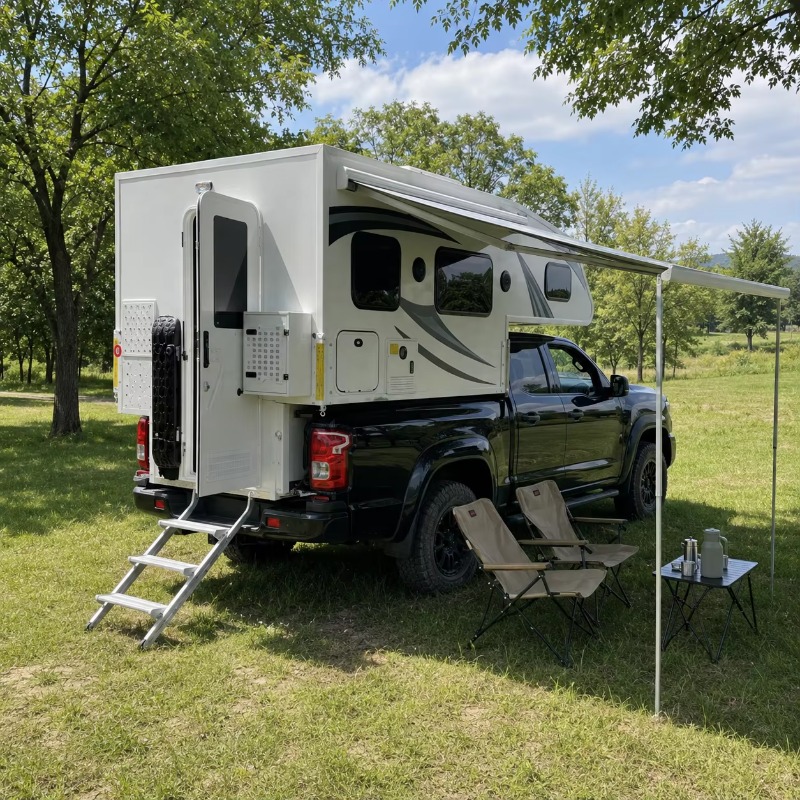 Wsuwana przyczepa kempingowa 4 – Camping Quad recenzja i cena