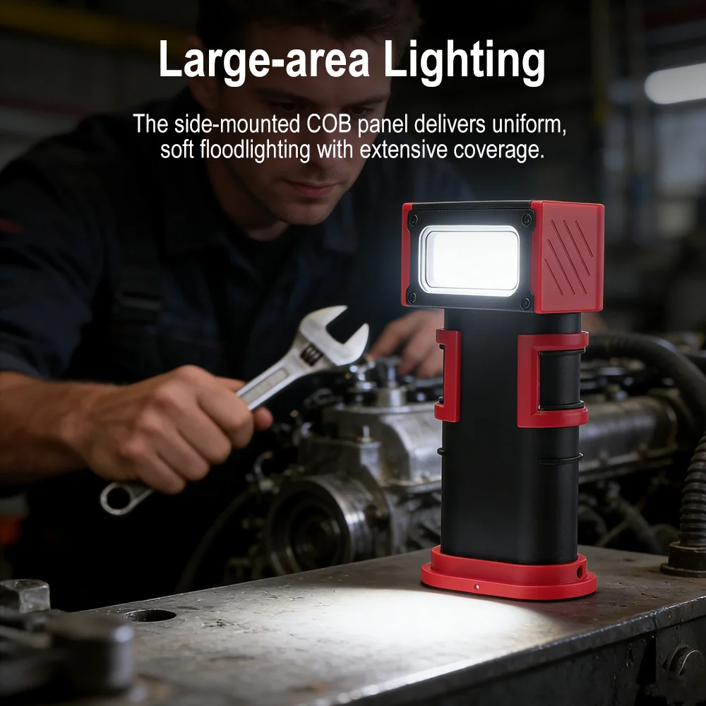 BORUiT COB LED Lampa Robocza 1 – Outdoor Camping Adventure Lamp recenzja i cena
