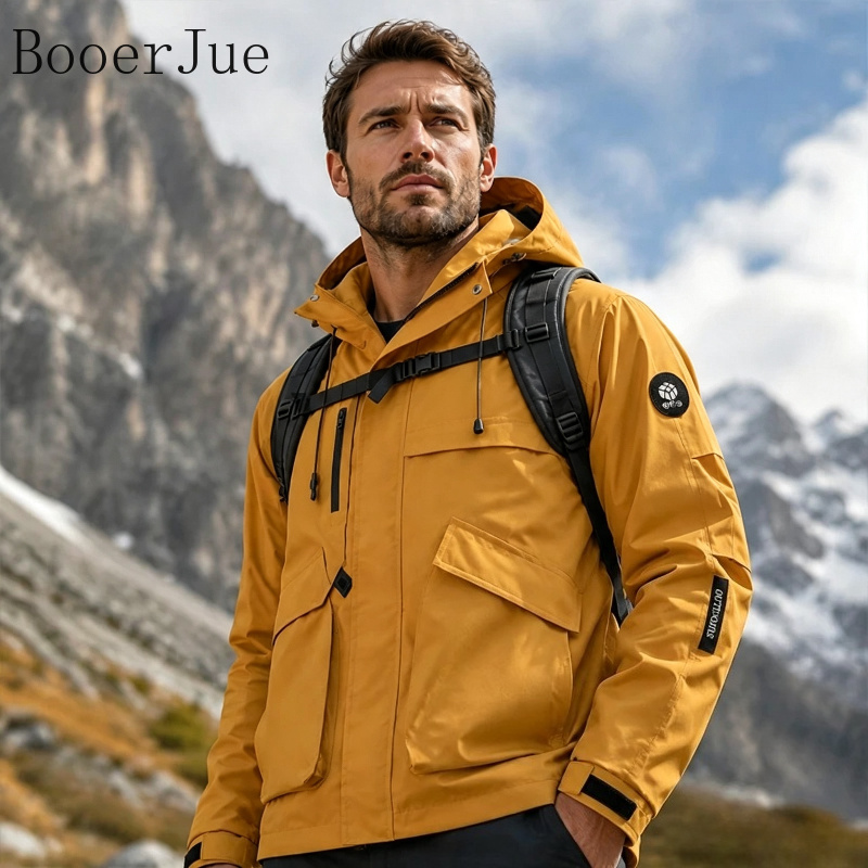 Męska wodoodporna kurtka trekk – Outdoor Camping Jacket recenzja i cena