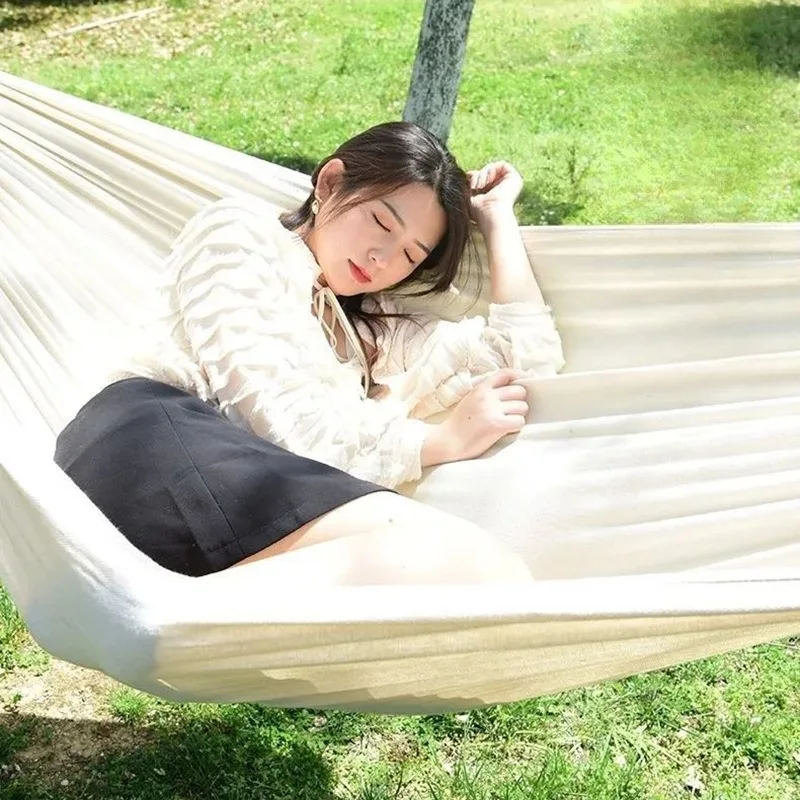 Hamak płócienny bez drewnianyc – Camping Hammock recenzja i cena