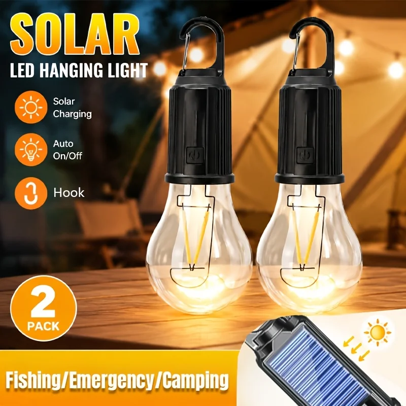 Solarna lampa kempingowa LED z – Outdoor Camping Adventure Lamp recenzja i cena