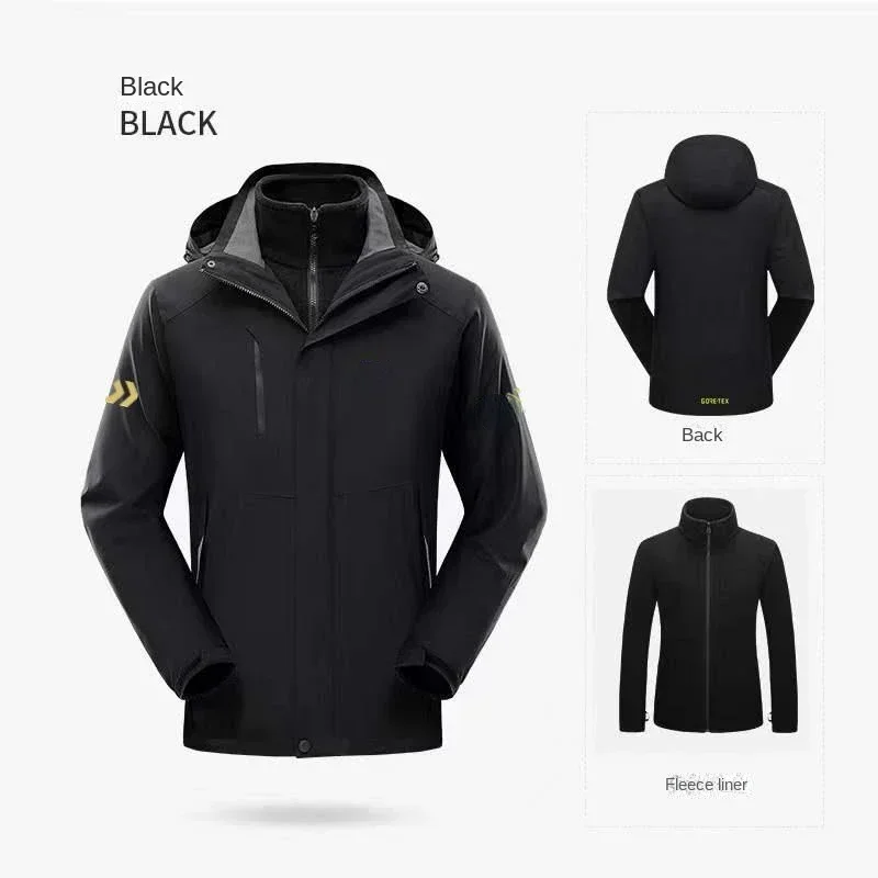 Gruby zestaw ubrań wędkarskich – Outdoor Camping Jacket recenzja i cena