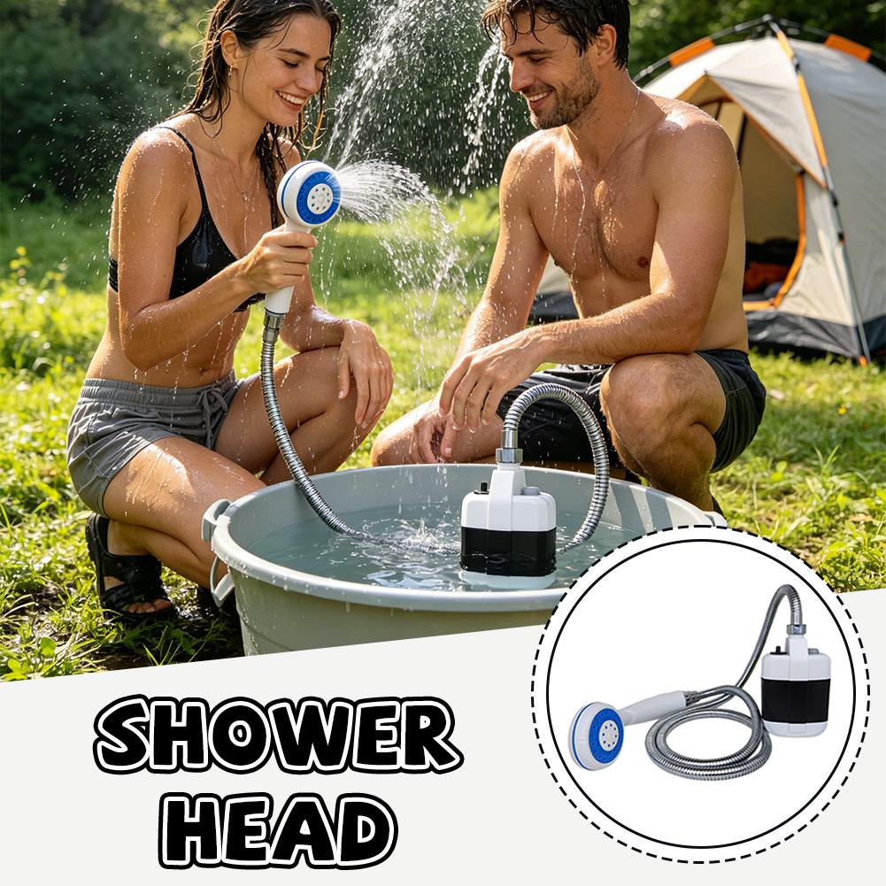 Przenośna, elektryczna pompa p – Portable Camping Shower recenzja i cena