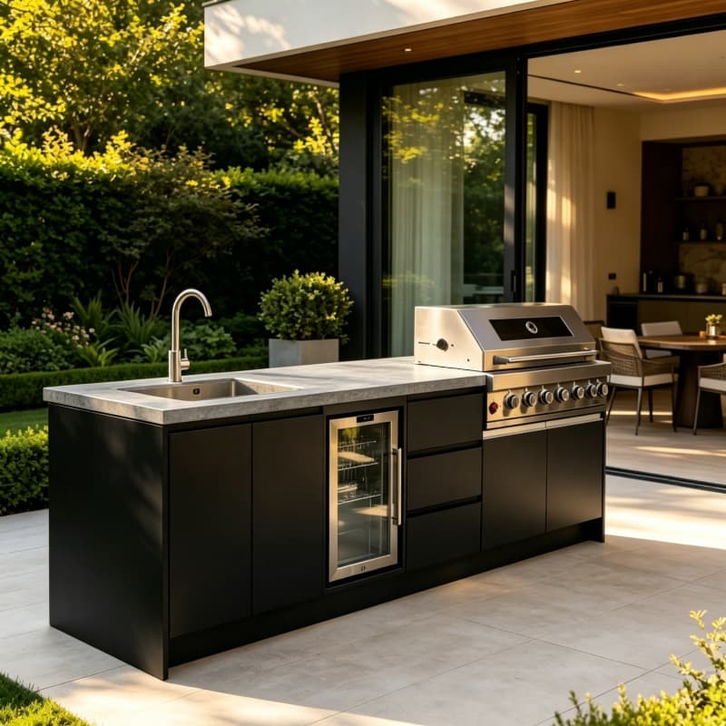 Składany stół kuchenny na zewn – Outdoor Camping Kitchen With Sink recenzja i cena