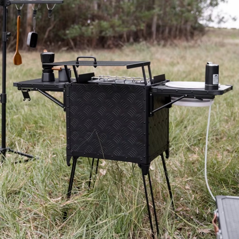 Wielofunkcyjna Składana Kuchni – Outdoor Camping Kitchen With Sink recenzja i cena