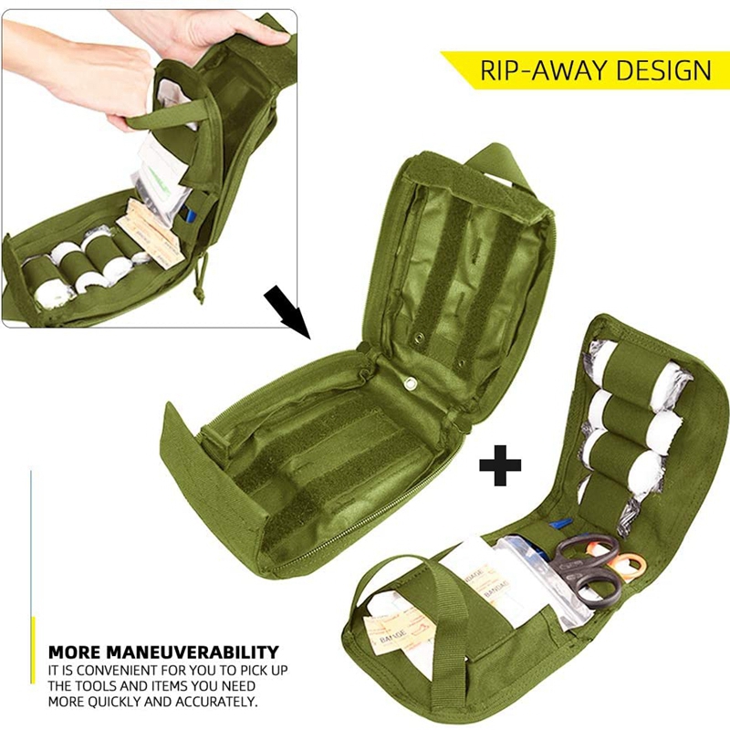 Taktyczna apteczka Molle torba – First Aid Kit Camping recenzja i cena