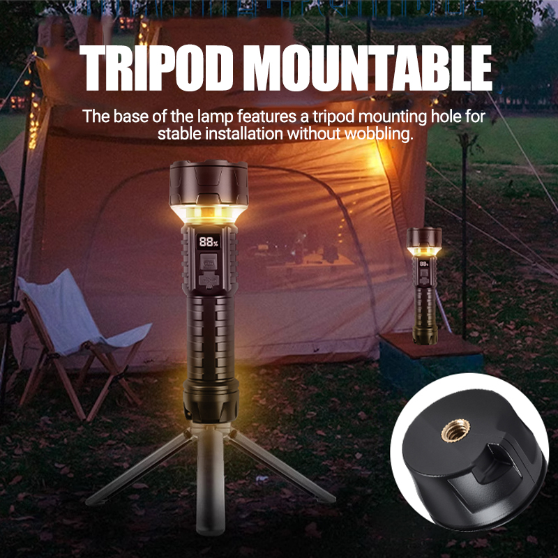 Latarka COB LED Akumulatorowa  – Outdoor Camping Glamping recenzja i cena