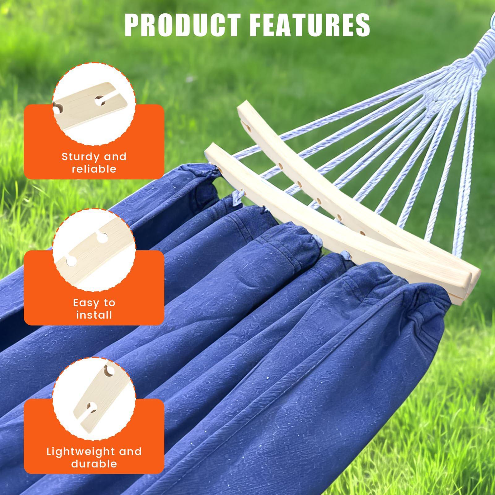 2 sztuki Drewnianych Prętów Ro – Camping Hammock recenzja i cena