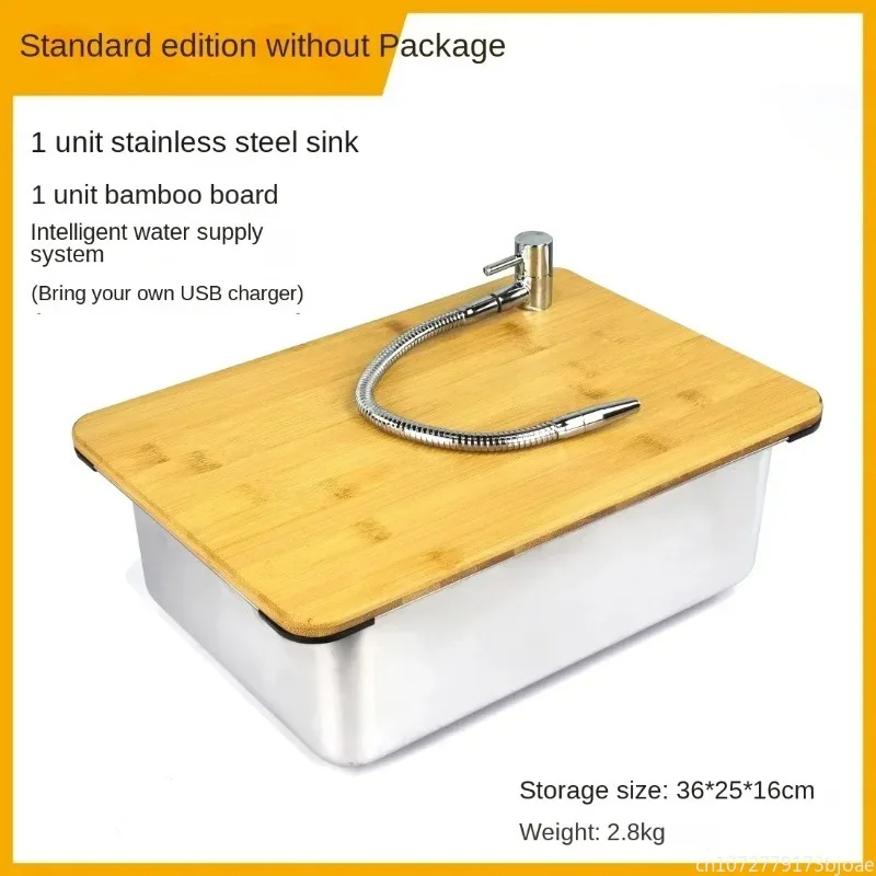Zewnętrzny stół kempingowy IGT – Outdoor Camping Kitchen With Sink recenzja i cena