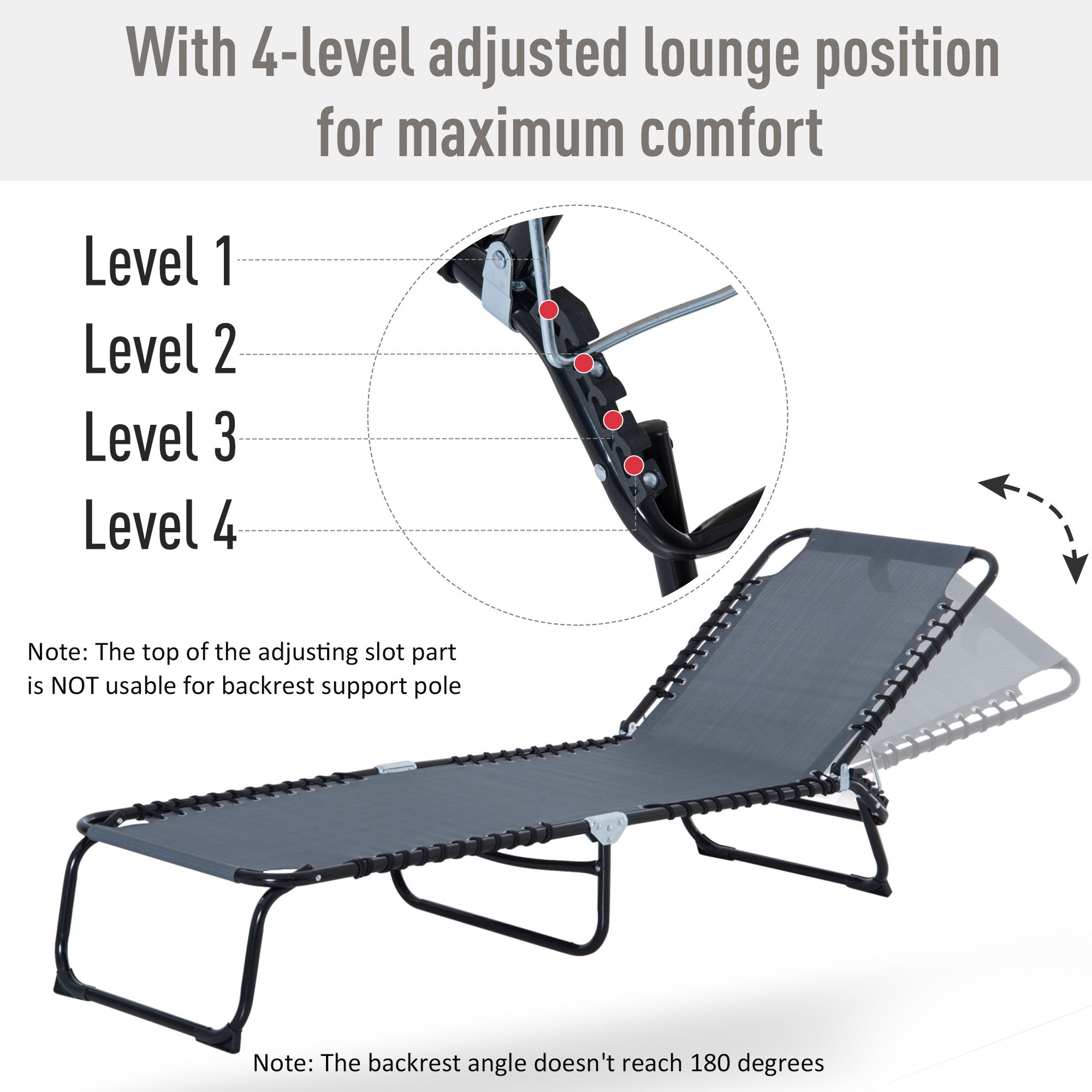 Składane krzesło leżakowe, 4-s – Folding Chair recenzja i cena