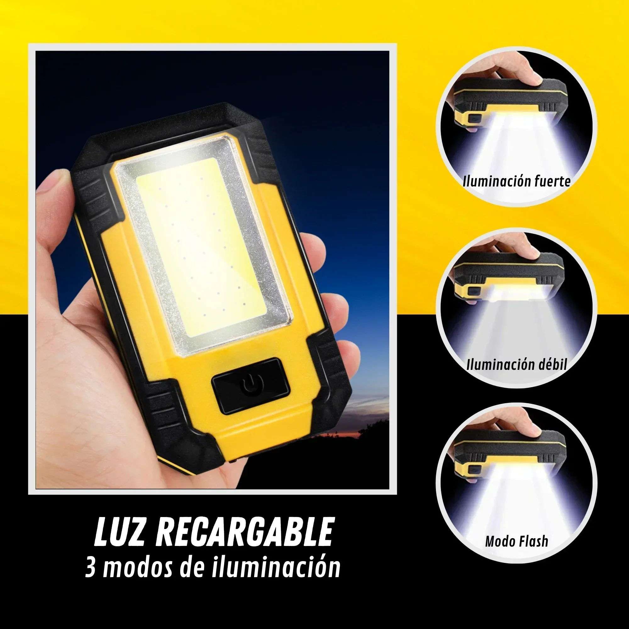 Przenośna lampa robocza z akum – Outdoor Camping Glamping recenzja i cena