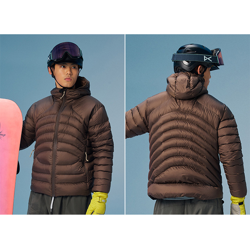 Kurtka puchowa z kapturem, wyp – Outdoor Camping Jacket recenzja i cena