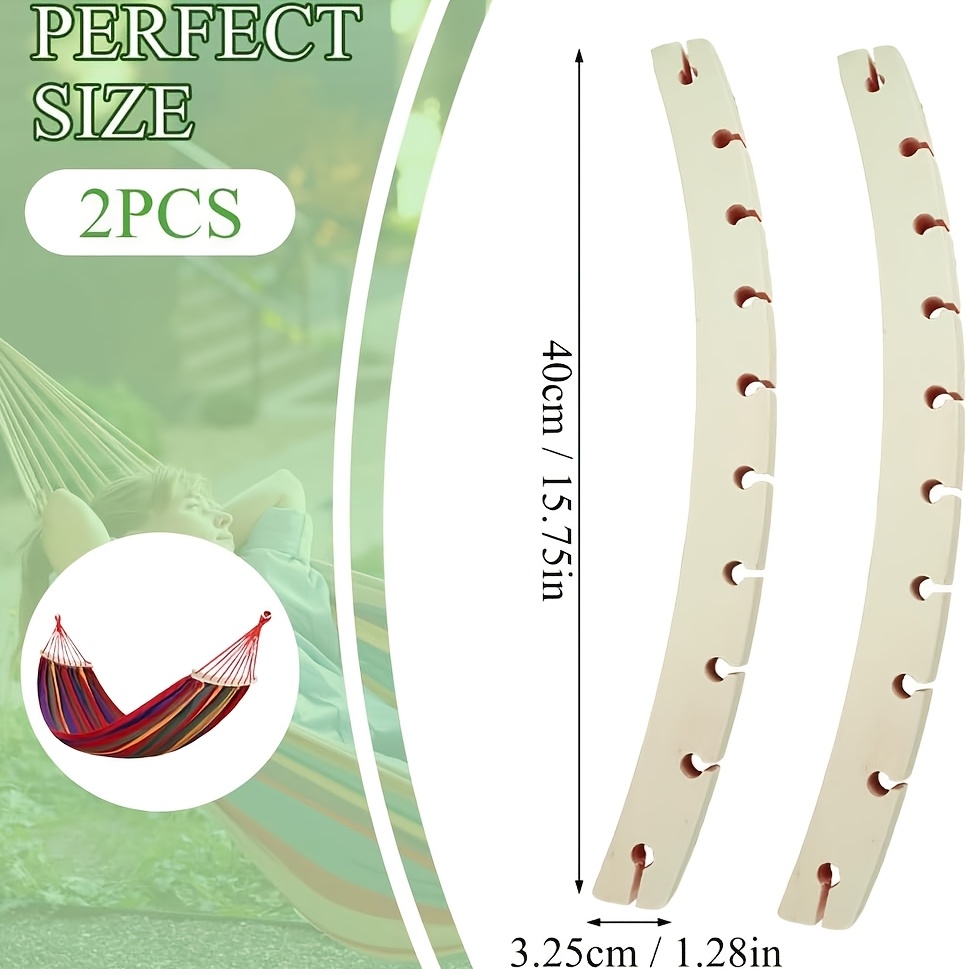 2 Odłączane drewniane rozpórki – Camping Hammock recenzja i cena