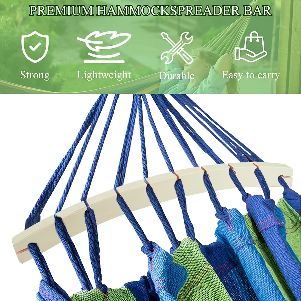2 Odłączane drewniane rozpórki – Camping Hammock recenzja i cena