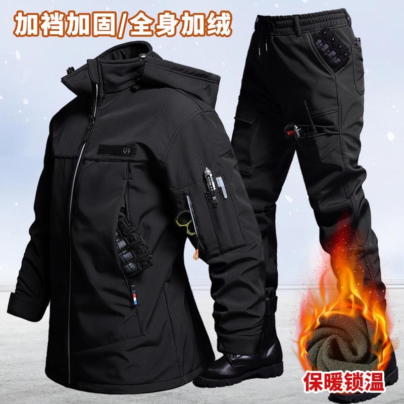Jesienno-zimowy aksamitny wodo – Outdoor Camping Jacket recenzja i cena