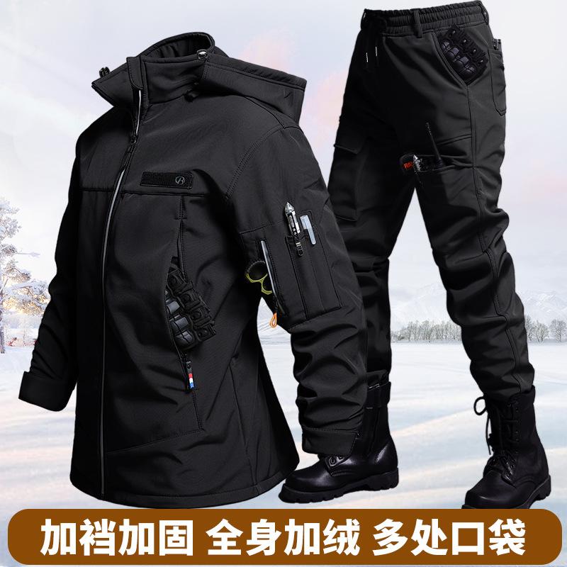 Jesienno-zimowy aksamitny wodo – Outdoor Camping Jacket recenzja i cena