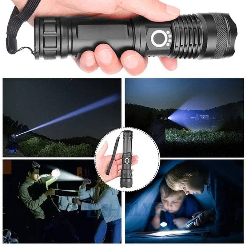 Latarka LED o dużej mocy XHP70 – Outdoor Camping Adventure Lamp recenzja i cena