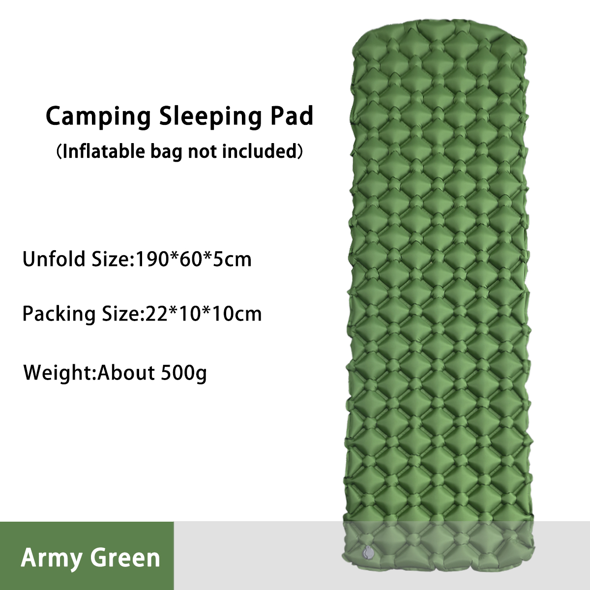 Nadmuchiwany materac kempingow – Outdoor Camping Inflatable Tent recenzja i cena